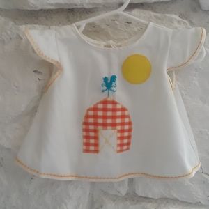 Vintage Toddler Apron Top - 2T
